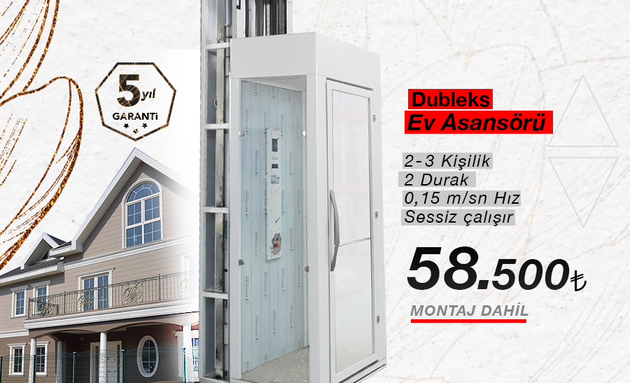 DUBLEKS-EV-ASANSORU