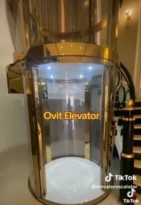 Ev İçi Oval Asansörü